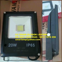 Lampu sorot led 20 watt merk Sky Led